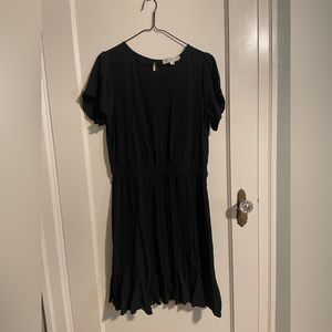 Large Tall Loft black dress